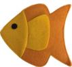 Felt Fish Catnip Toy